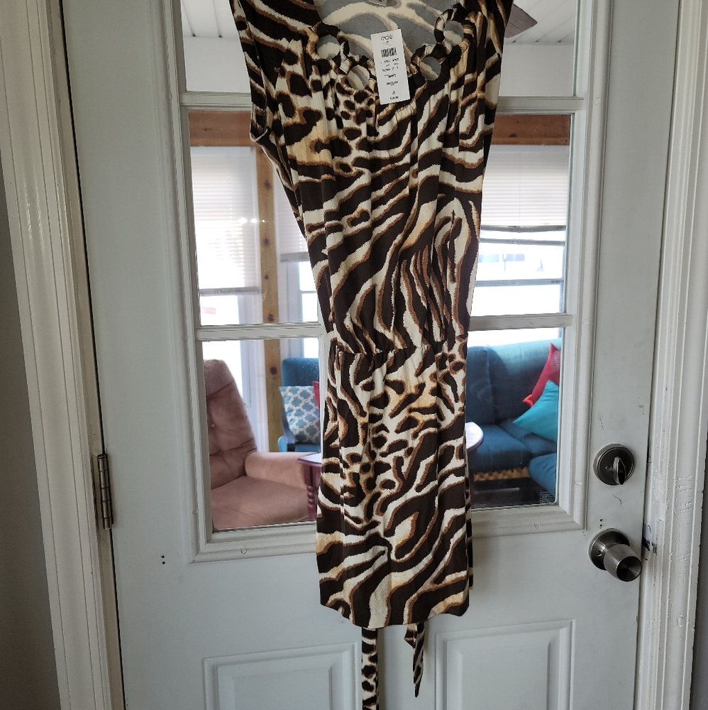 New Leopard Dress by Cache size medium